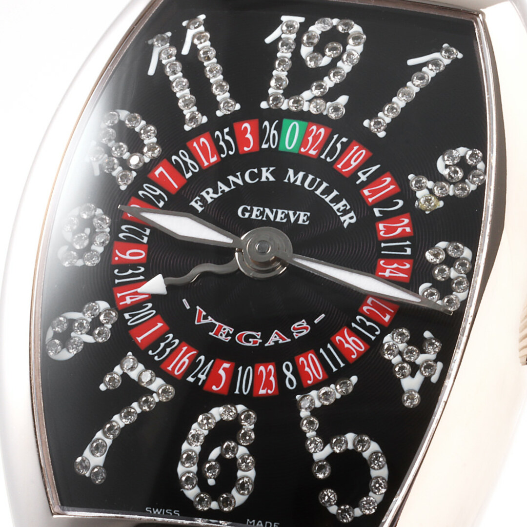 FRANCK MULLER(フランクミュラー)のフランクミュラー ヴェガスジョーカー 5850VEGAS CD WG メンズ 中古 メンズの時計(腕時計(アナログ))の商品写真