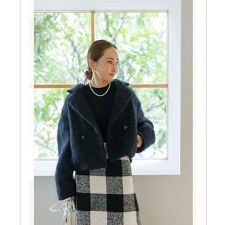 bluelea ブルレア Shaggy coat シャギーコート(その他)