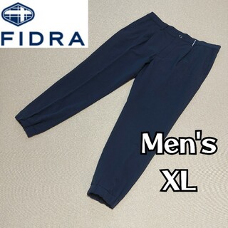 FIDRA - 【FIDRA】美品フィドラ 秋冬ジョガーパンツ メンズＸＬ ネイビー ゴルフ