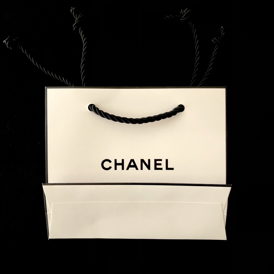 CHANEL(シャネル)のCHANEL コスメ ショッパー 紙袋 2枚 レディースのバッグ(ショップ袋)の商品写真