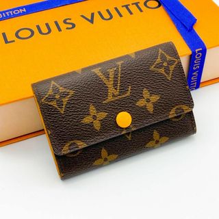 ルイヴィトン(LOUIS VUITTON)のSS美品 ルイヴィトン モノグラム ミュレティクレ6 ミモザ キーケース(キーホルダー)