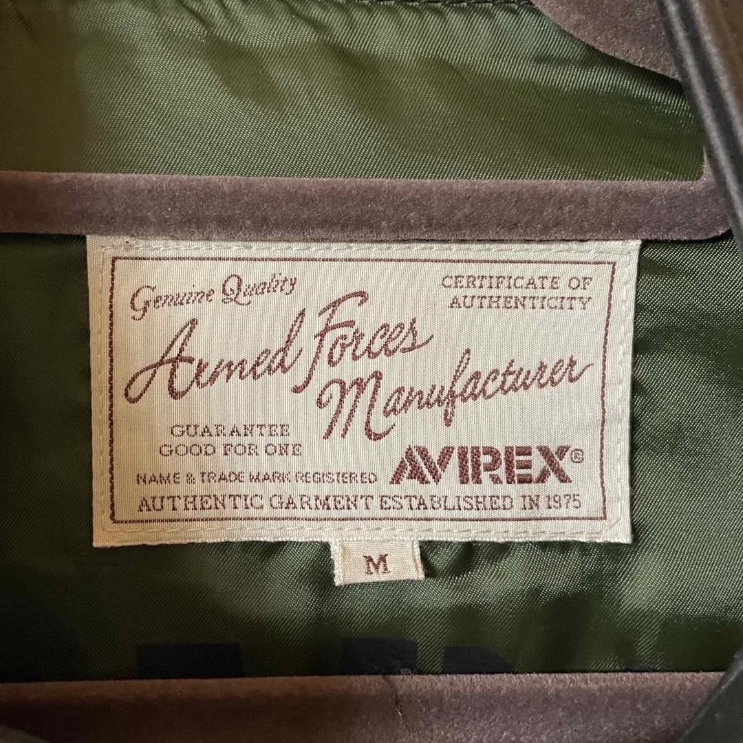 AVIREX(アヴィレックス)のアビレックスAVIREXライダースジャケット（シングル）美品 メンズのジャケット/アウター(ライダースジャケット)の商品写真