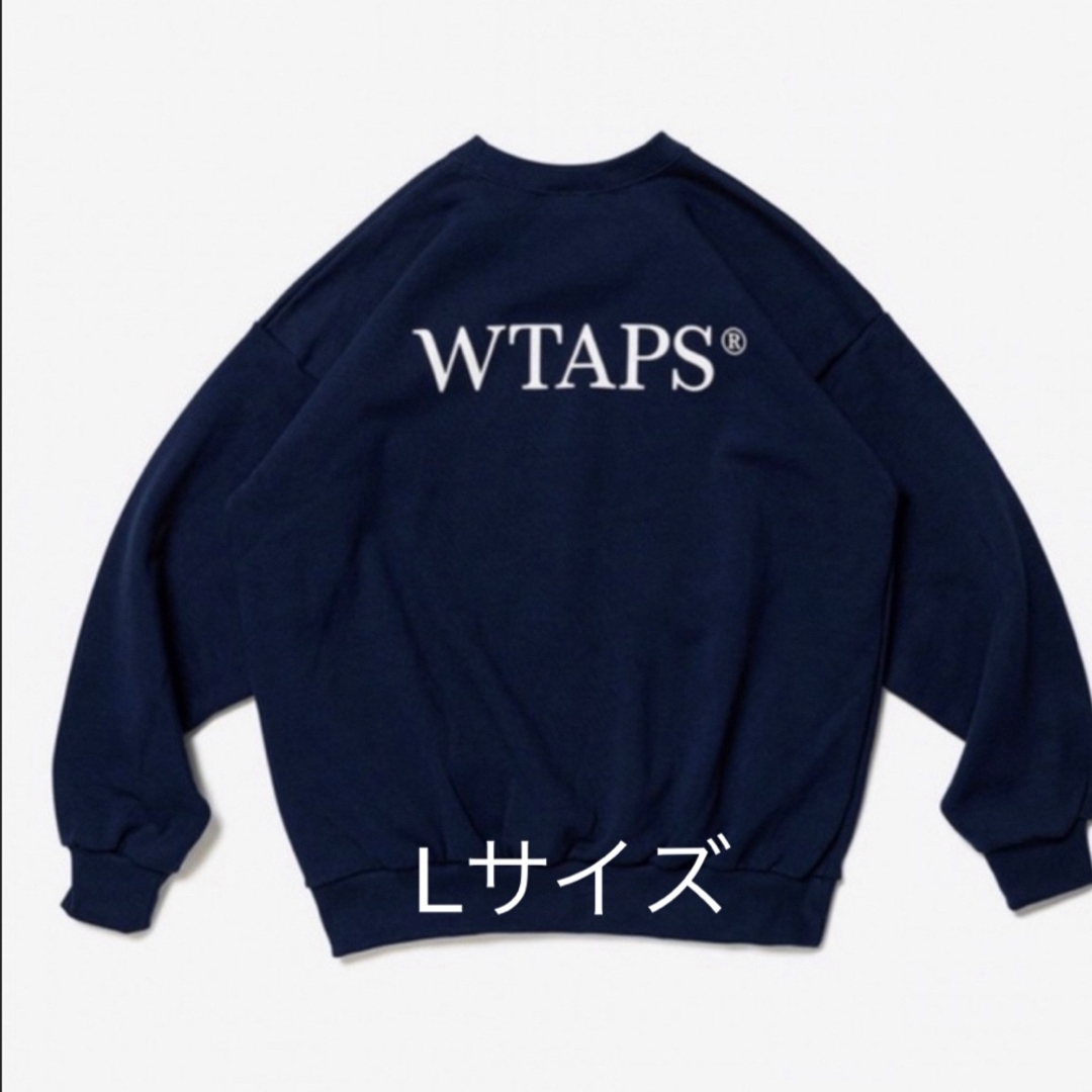 W)taps(ダブルタップス)のWTAPS LOCKS / SWEATER / COTTON NAVY Lサイズ メンズのトップス(スウェット)の商品写真