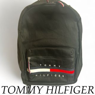 トミーヒルフィガー(TOMMY HILFIGER)の【USA輸入】トミーヒルフィガー　バッグパック　カバン　鞄　トリコロール　旅行(バッグパック/リュック)