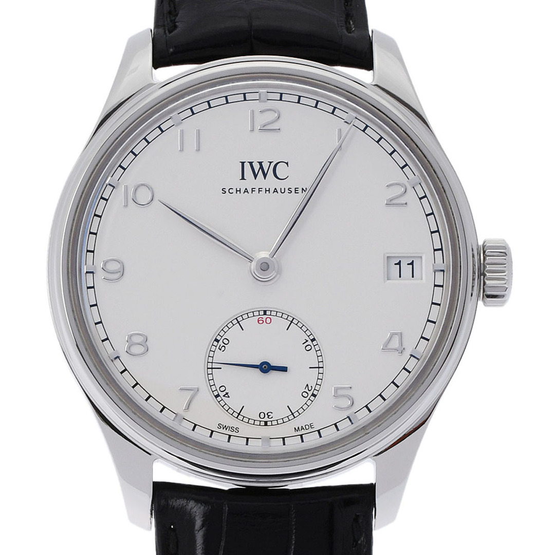 IWC(インターナショナルウォッチカンパニー)のアイダブリューシー シャフハウゼン  ポルトギーゼ ハンドワインド 8デイ メンズの時計(腕時計(デジタル))の商品写真