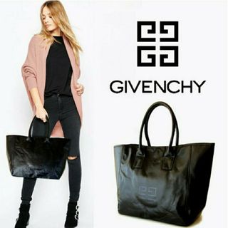 ジバンシィ(GIVENCHY)のGIVENCHYノベルティトートバッグ　ブラック　男女兼用(ノベルティグッズ)