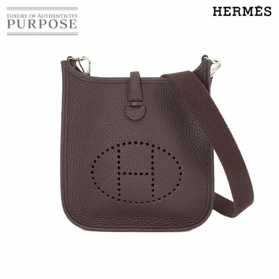 ブランドエルメス未使用 展示品 エルメス HERMES エブリン TPM アマゾン ショルダー バッグ トリヨンクレマンス ルージュセリエ U刻印 VLP 90219775