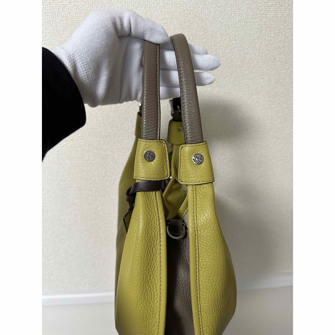 美品 ペレボルサ✕アンミカさんコラボbag PELLE BORSA - ペレボルサ アンミカコラボ スカーフ付き