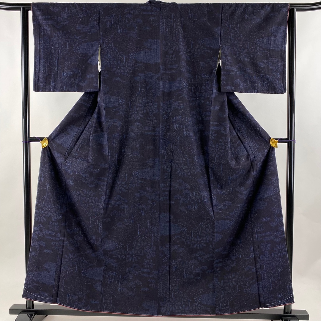 バイセル帯紬 身丈157.5cm 裄丈63cm 正絹 美品 逸品