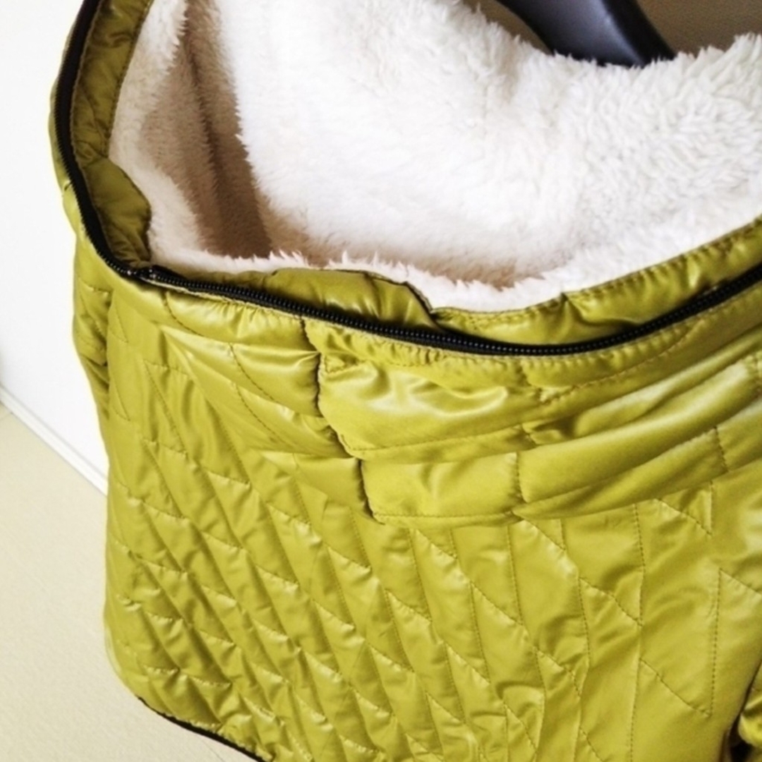 キルティングコート 防寒 ボアコート　フリーサイズ レディースのジャケット/アウター(ダウンコート)の商品写真