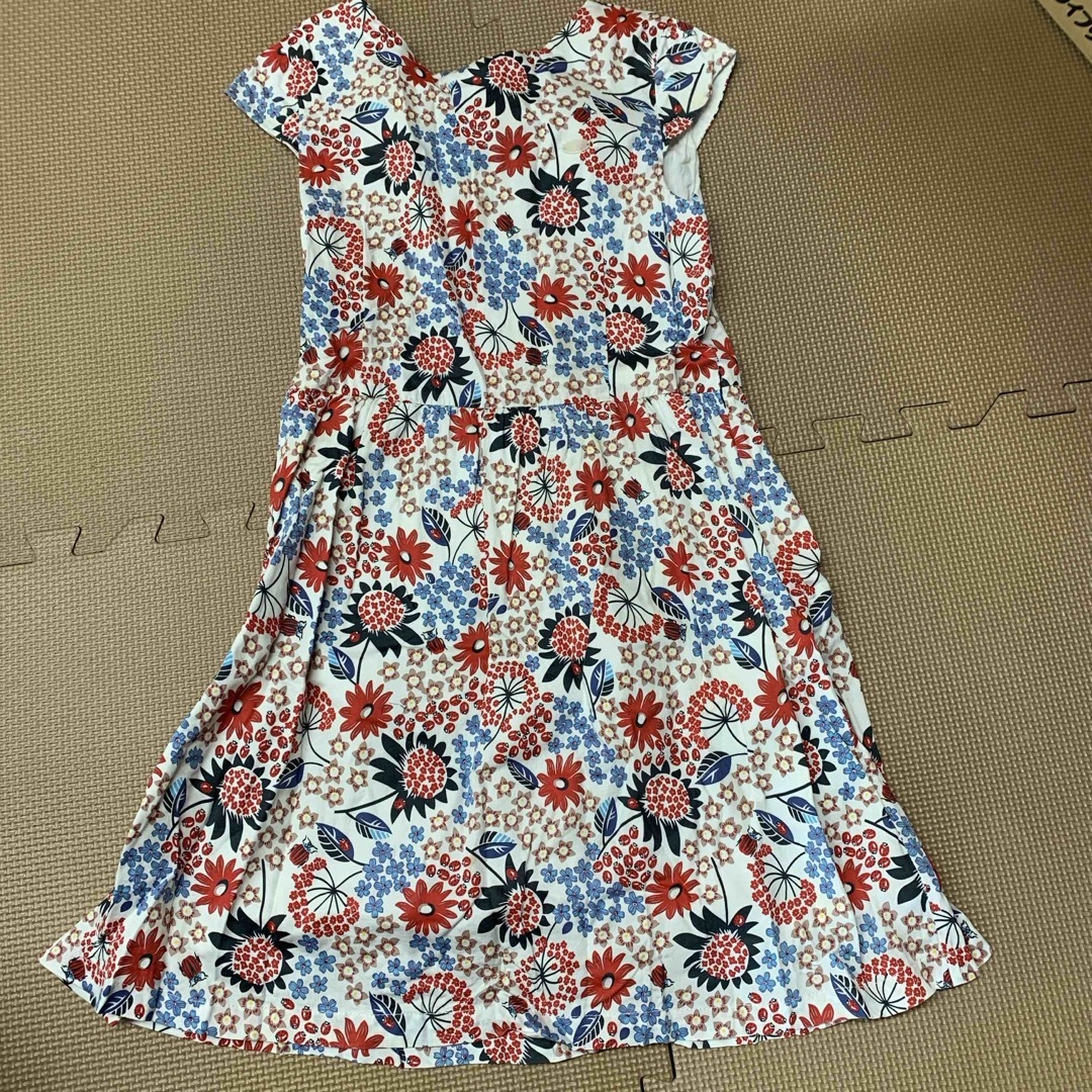 ELLE(エル)の⑤ ELLE 花柄ワンピース　140 キッズ/ベビー/マタニティのキッズ服女の子用(90cm~)(ワンピース)の商品写真