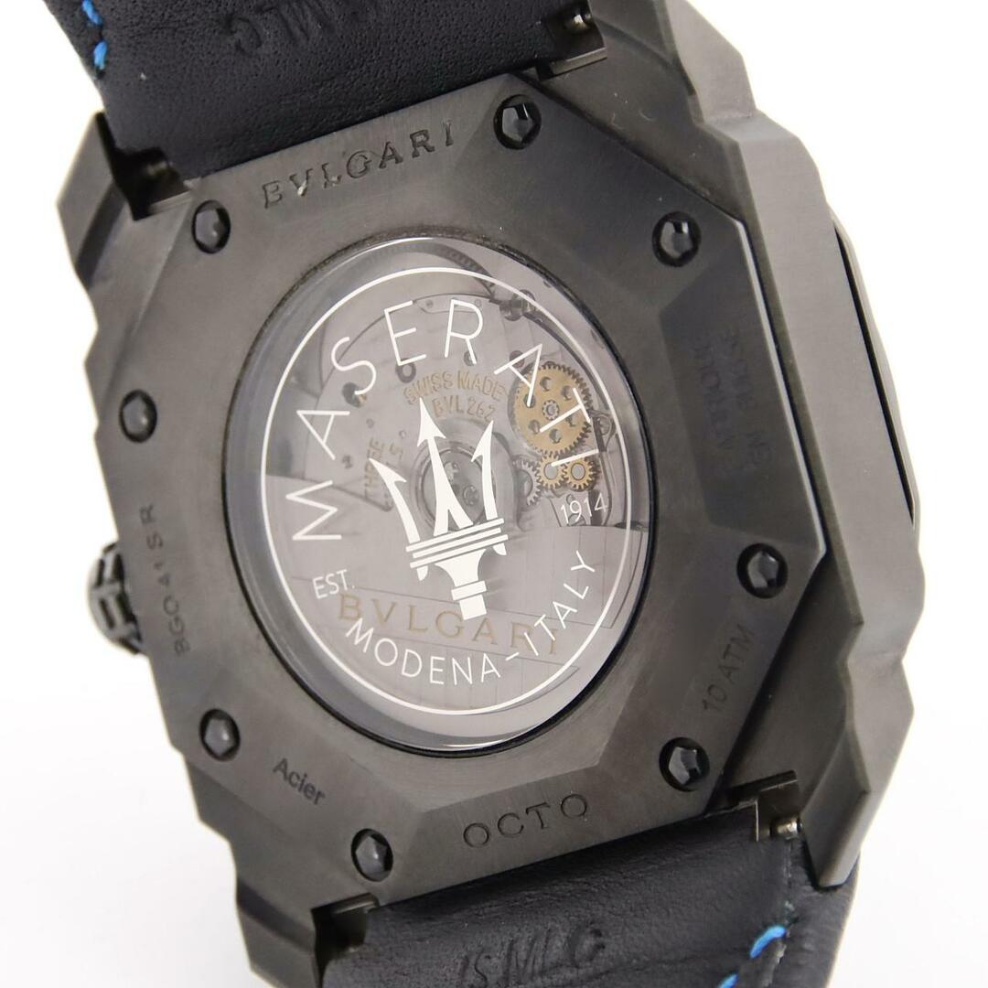BVLGARI(ブルガリ)のブルガリ オクトレトロマセラティグランスポーツ DLC BGO41SR/102717 SS 自動巻 メンズの時計(腕時計(アナログ))の商品写真