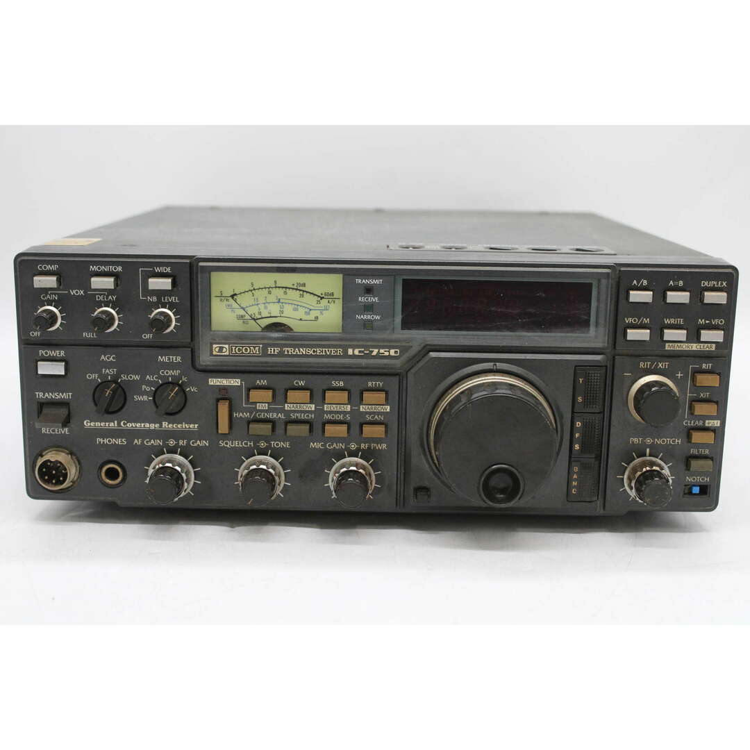 ジャンク アイコム IC-750 HF帯オールバンド トランシーバー ジャンク アイコム IC-750 HF帯オールバンド トランシーバー