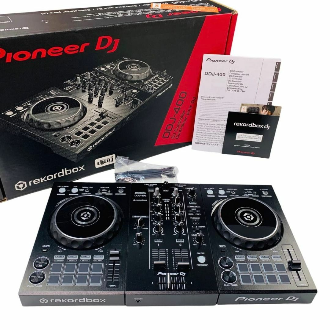 楽器【美品】Pioneer rekordbox DJコントローラー DDJ-400