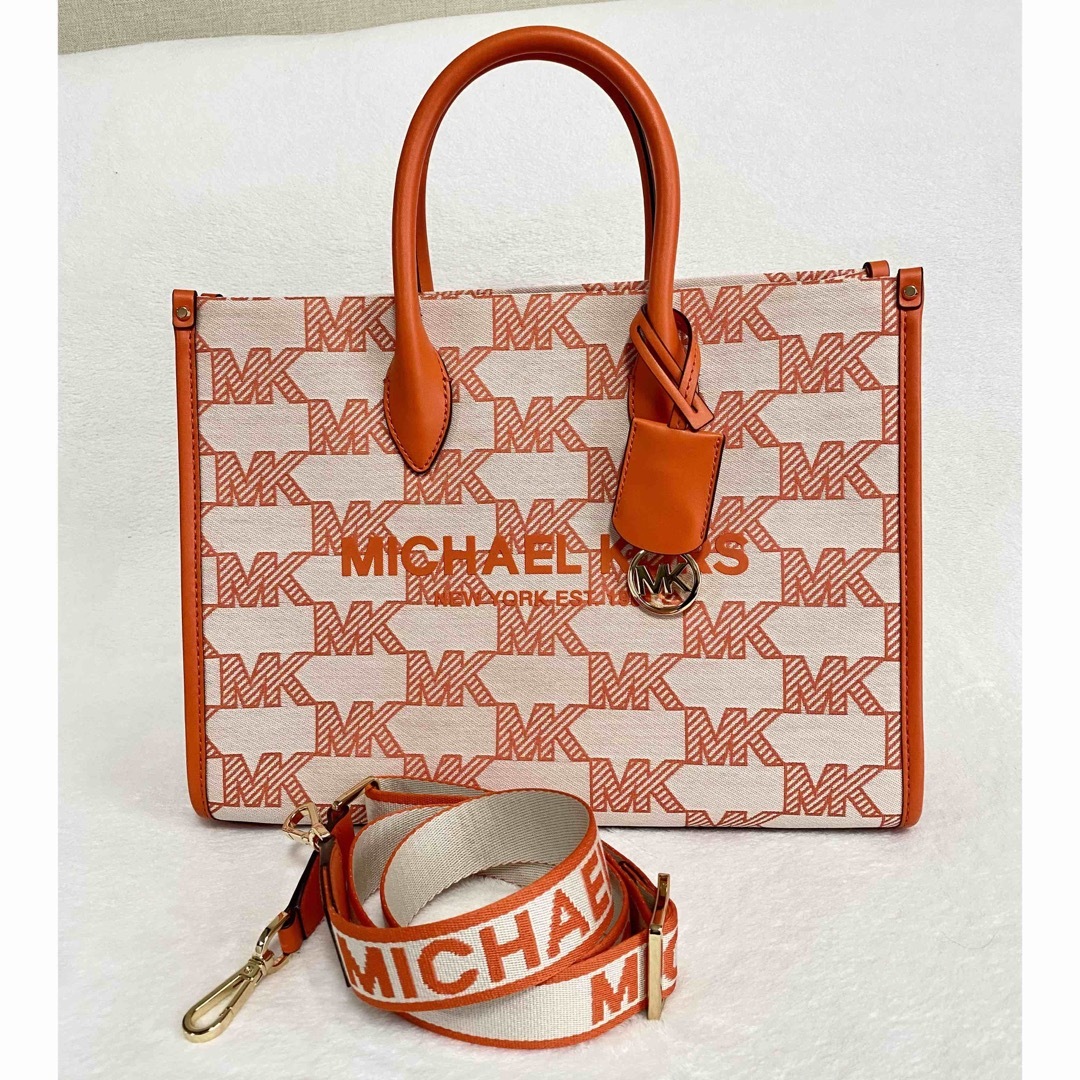 バッグ新品未使用　MICHAEL KORS MIRELLA EW トート ミディアム