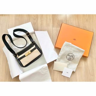 エルメス(Hermes)のHERMES エルメス ジプシエールミニ ジプシエール 黒 ブラック 金 バッグ(ショルダーバッグ)