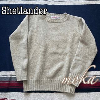 ビショップ(Bshop)のShetlander シエットランダー ウールニット セーター 英国製(ニット/セーター)