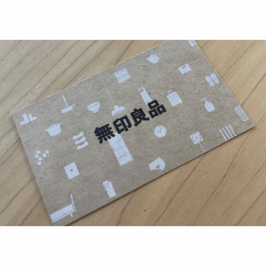 MUJI (無印良品)(ムジルシリョウヒン)の無印良品株式優待券　新品 チケットの優待券/割引券(ショッピング)の商品写真