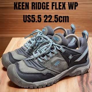 キーン(KEEN)のKEEN キーン RIDGE FLEX WP 22.5 防水 ウォータープルーフ(スニーカー)