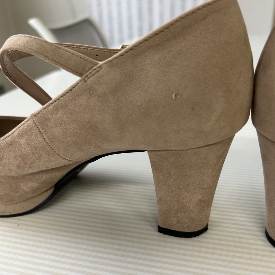 レディース　ストラップパンプス　LLサイズ レディースの靴/シューズ(ハイヒール/パンプス)の商品写真