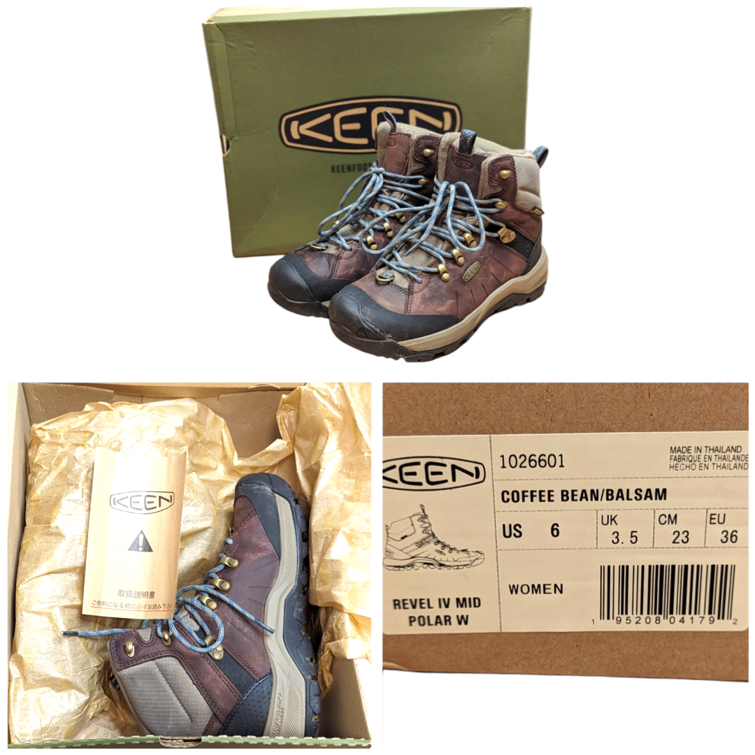 KEEN(キーン)のKEEN キーン REVEL IV MID POLAR 23cm 防水 保温 レディースの靴/シューズ(ブーツ)の商品写真