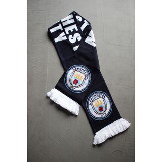 マンチェスターシティ サッカーマフラー Manchester city 現地購入(マフラー)