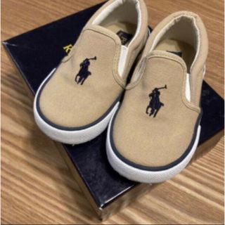 POLO RALPH LAUREN - 【靴のみ】ポロ　ラルフローレン　スリッポン　スニーカー　13cm