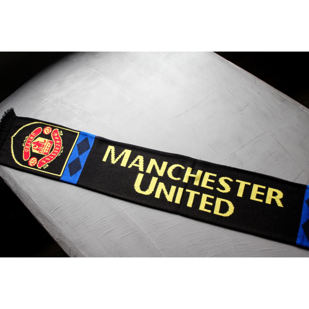 マンチェスターユナイテッド サッカーマフラー Manchester united メンズのファッション小物(マフラー)の商品写真