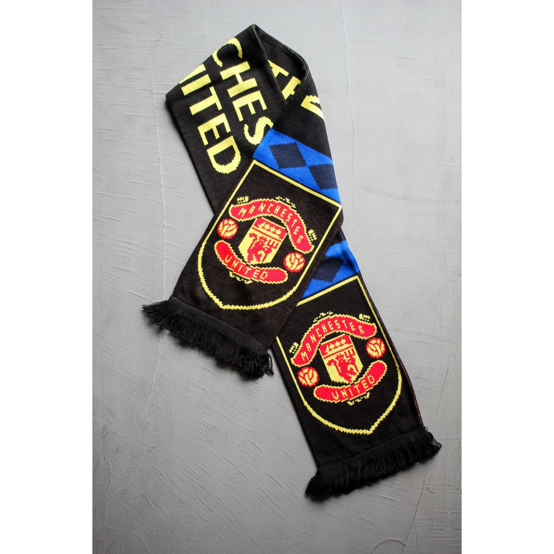 マンチェスターユナイテッド サッカーマフラー Manchester united メンズのファッション小物(マフラー)の商品写真
