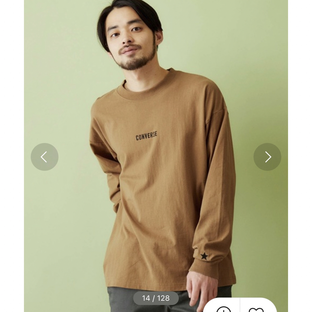 CONVERSE(コンバース)のconverse Tシャツ カットソー 長袖 メンズのトップス(Tシャツ/カットソー(七分/長袖))の商品写真