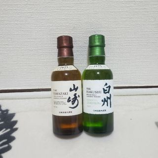 サントリー(サントリー)のサントリー 山崎 白州ミニボトル180ml(ウイスキー)