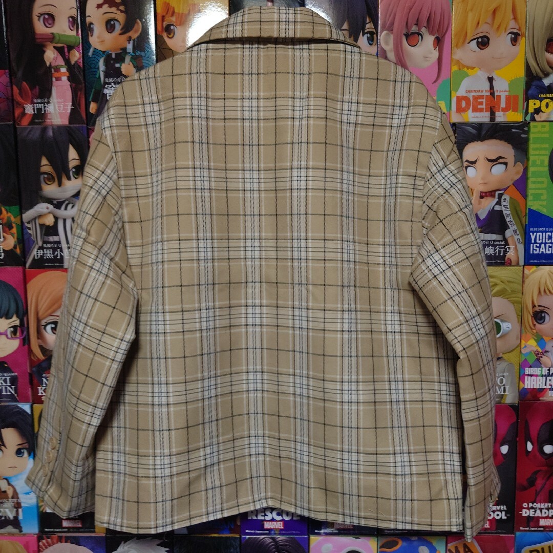 ANAP GiRL(アナップガール)の☆ ANAP アナップ  チェックテープ付ジャケット 卒園 入学 新品S 150 キッズ/ベビー/マタニティのキッズ服女の子用(90cm~)(ドレス/フォーマル)の商品写真