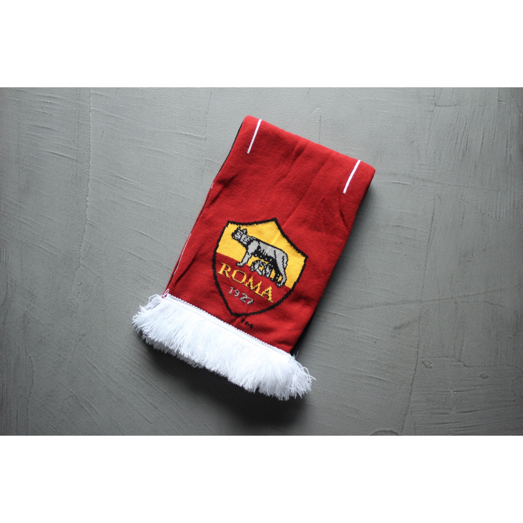 AS ローマ サッカーマフラー AS ROMA ユーロ 現地購入 欧州製 - 小物 AS ローマ サッカーマフラー AS ROMA ユーロ 現地購入 欧州製 - 小物
