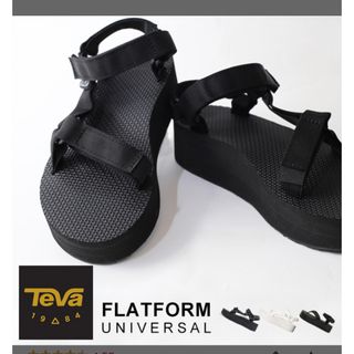 テバ(Teva)のテバ レディース サンダル 厚底 teva  美品(サンダル)