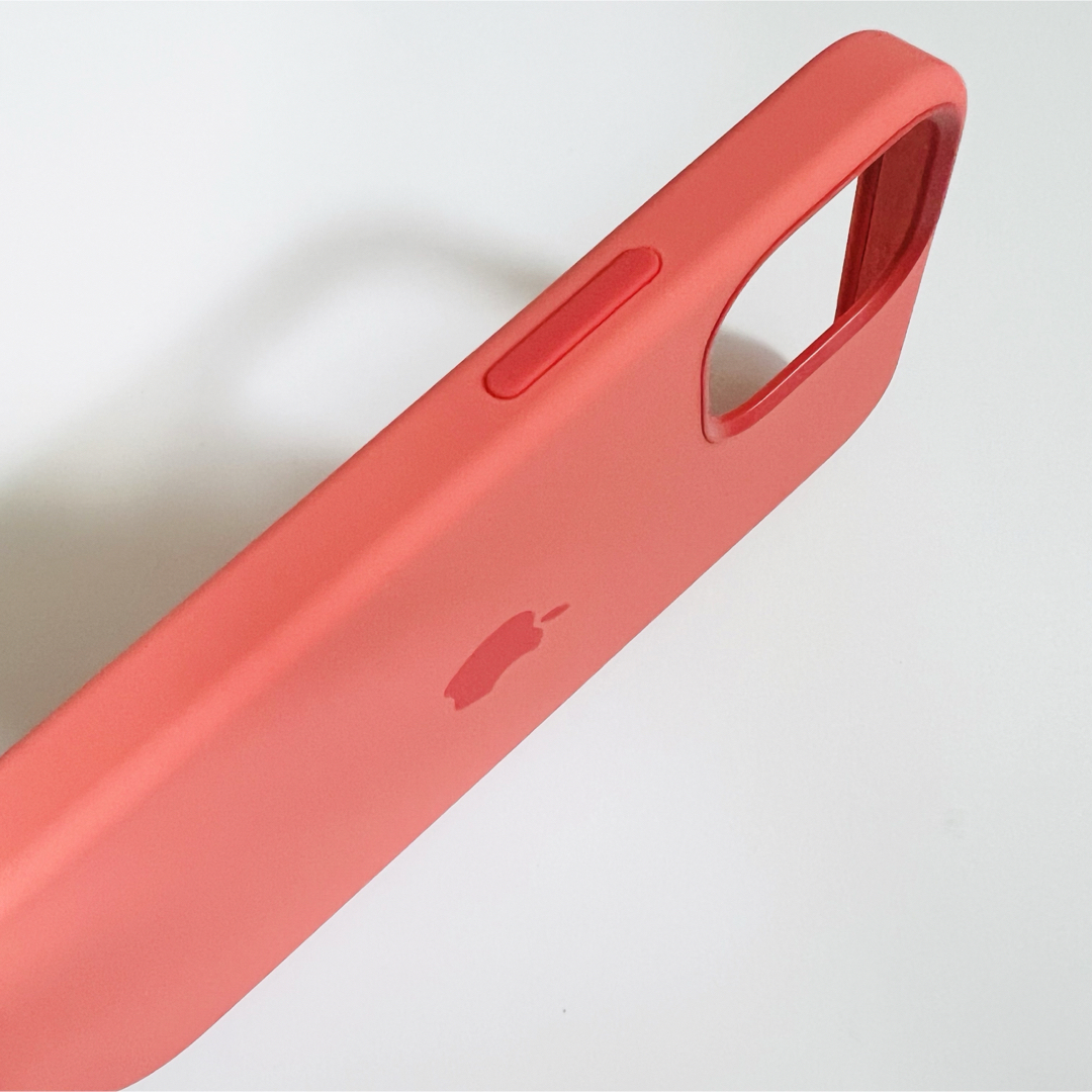 Apple(アップル)のアップル純正 iPhone 12 MINI シリコンケース ピンクシトラス スマホ/家電/カメラのスマホアクセサリー(iPhoneケース)の商品写真