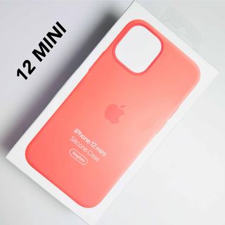 アップル(Apple)のアップル純正 iPhone 12 MINI シリコンケース ピンクシトラス(iPhoneケース)