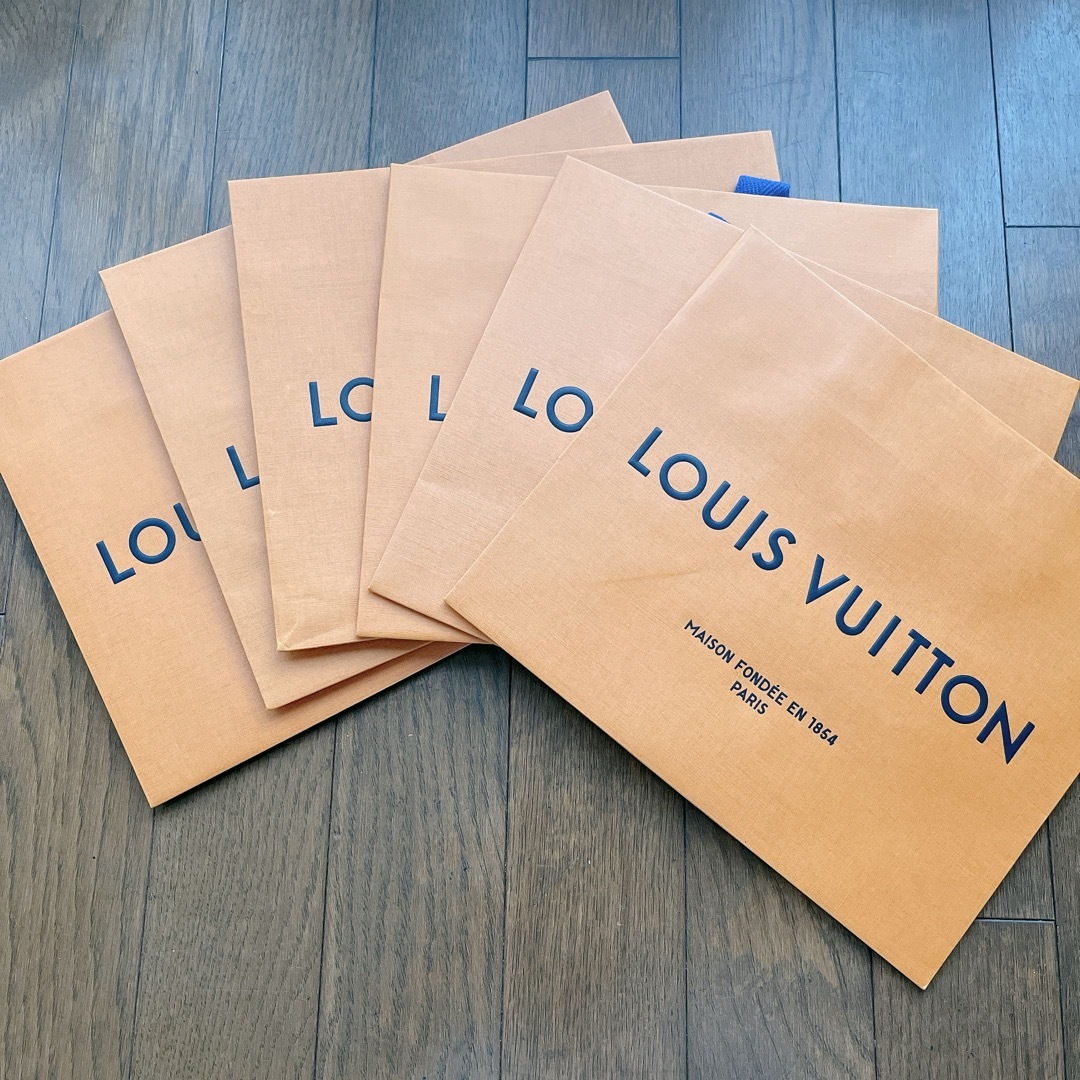 LOUIS VUITTON(ルイヴィトン)のルイヴィトン 紙袋 6枚 レディースのバッグ(ショップ袋)の商品写真
