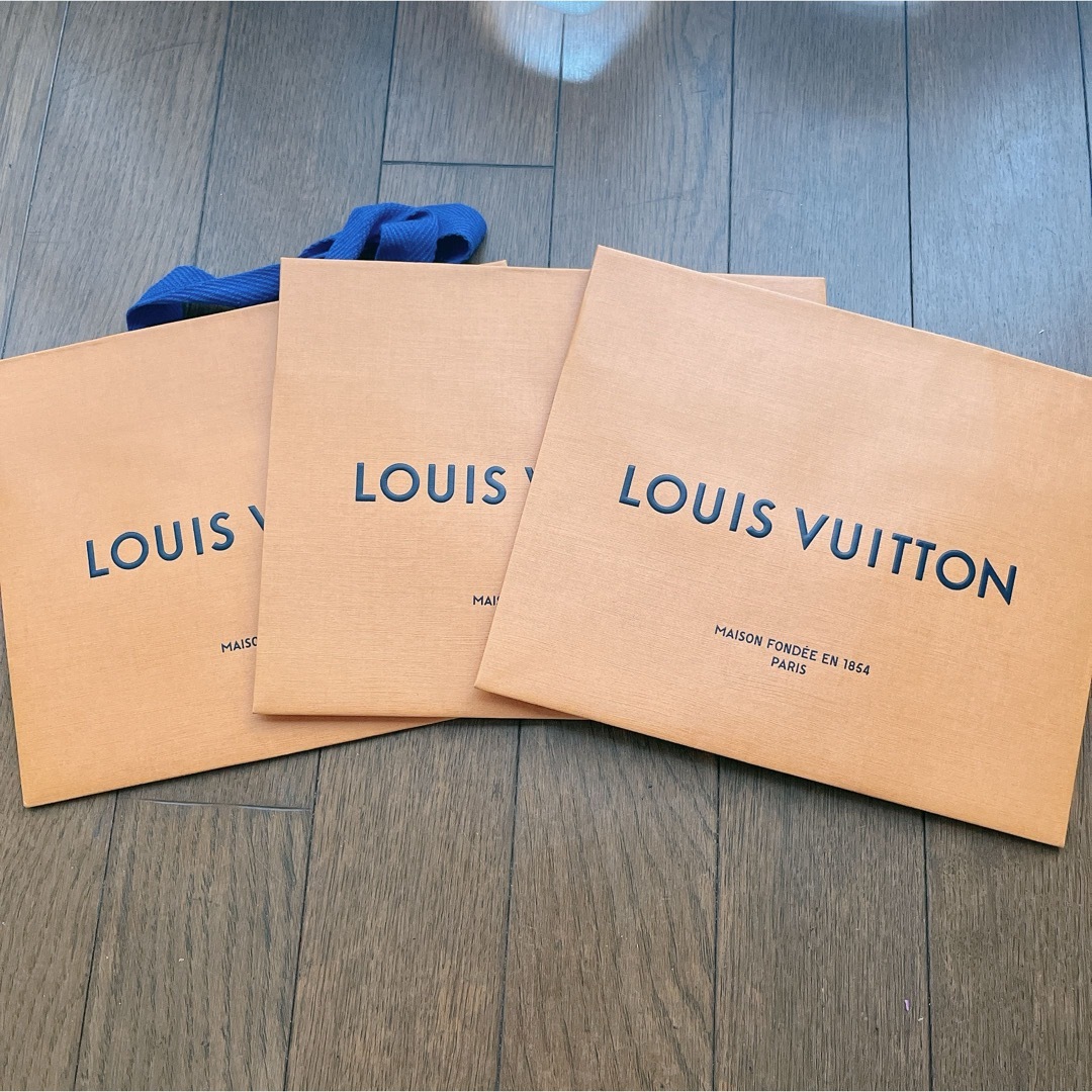 LOUIS VUITTON(ルイヴィトン)のルイヴィトン 紙袋3枚 レディースのバッグ(ショップ袋)の商品写真