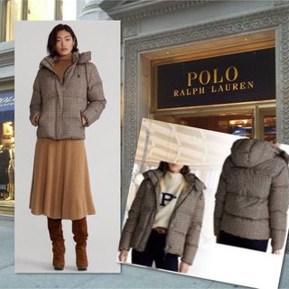 POLO RALPH LAUREN(チェック ・ ダウンジャケット)のフリマ POLO RALPH LAUREN(チェック ・ ダウンジャケット)のフリマ