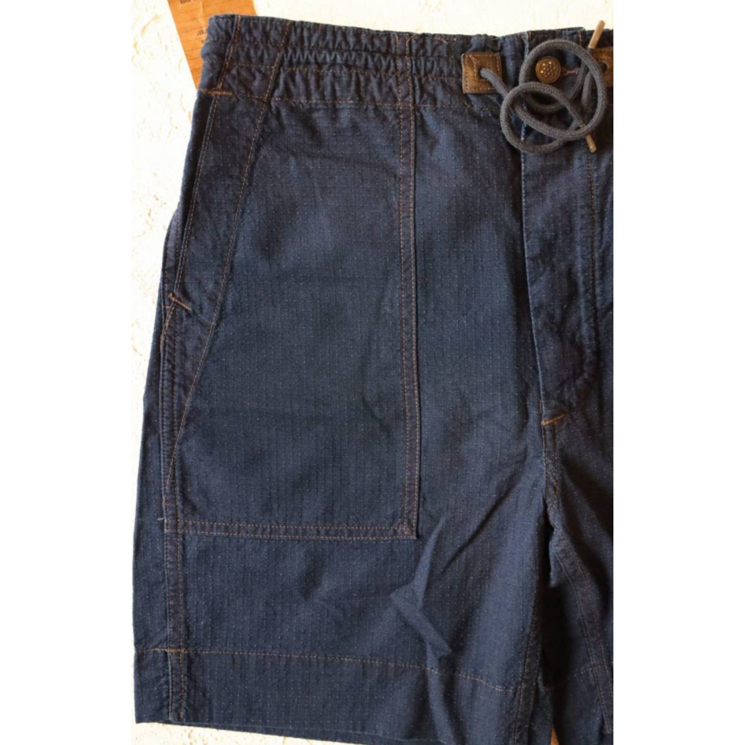 RRL(ダブルアールエル)の新品*RRL*インディゴ リップストップ フィールド ショートパンツ*S* メンズのパンツ(ショートパンツ)の商品写真