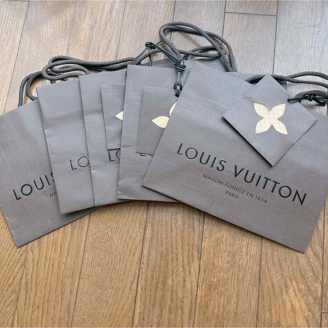 LOUIS VUITTON(ルイヴィトン)のルイヴィトン 紙袋 5枚 レディースのバッグ(ショップ袋)の商品写真