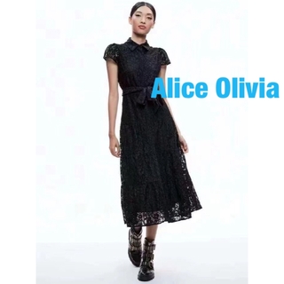 Alice+Olivia - 新品 alice+olivia シルクシフォン×フローラル 