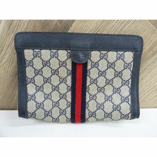 グッチ(Gucci)のM池002 / GUCCI オールドグッチ GG クラッチバッグ PVCレザー (クラッチバッグ)