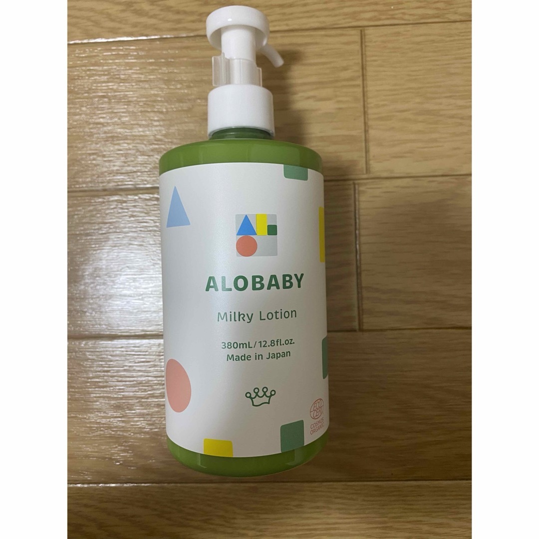 ALOBABY(アロベビー)のアロベビー　ミルクローション　ビッグボトル380ml キッズ/ベビー/マタニティの洗浄/衛生用品(ベビーローション)の商品写真