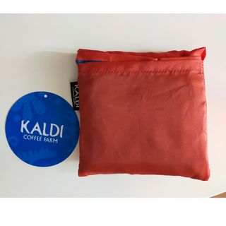 カルディ(KALDI)のカルディ エコバッグ いきものがたり ブルー(エコバッグ)