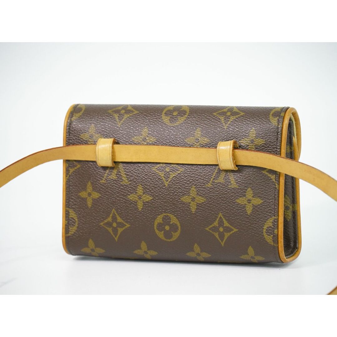 LOUIS VUITTON(ルイヴィトン)の本物 ルイヴィトン LOUIS VUITTON LV ポシェット フロランティーヌ モノグラム ウエストポーチ ブラウン M51855 Pochette Florentine ビトン バッグ 中古 レディースのバッグ(ボディバッグ/ウエストポーチ)の商品写真