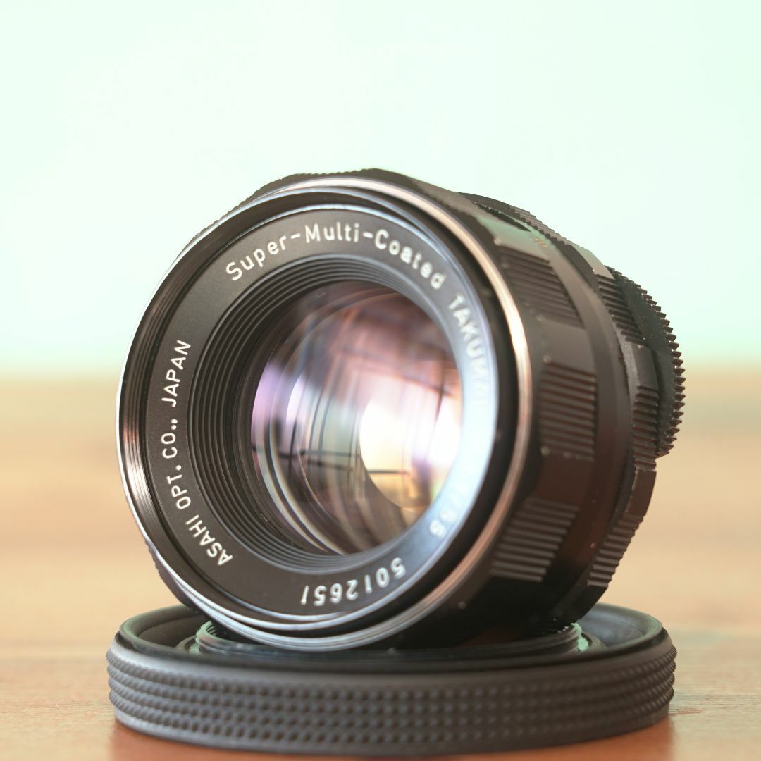 PENTAX(ペンタックス)のSuper Multi Coated TAKUMAR 55mm f1.8 #51 スマホ/家電/カメラのカメラ(レンズ(単焦点))の商品写真