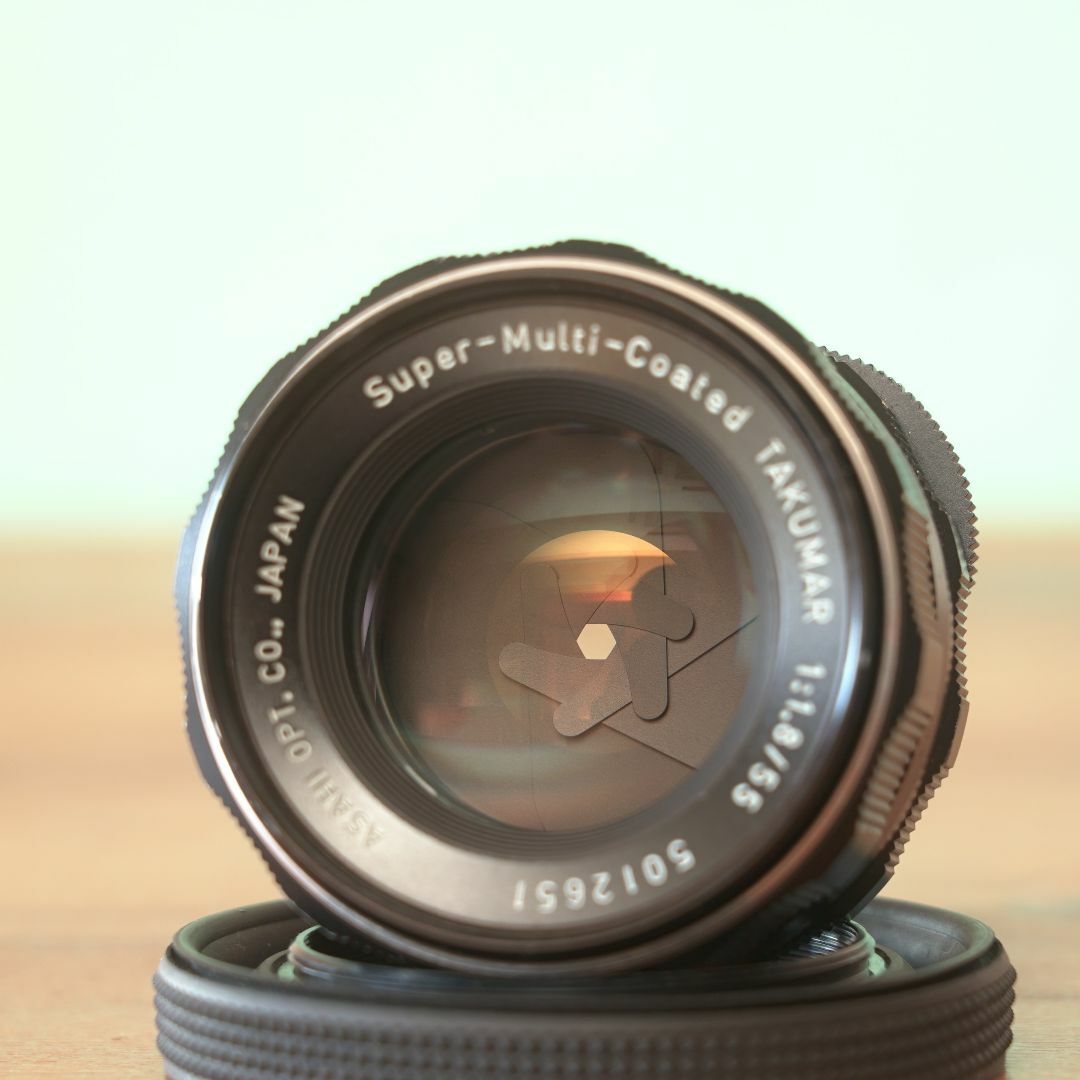 PENTAX(ペンタックス)のSuper Multi Coated TAKUMAR 55mm f1.8 #51 スマホ/家電/カメラのカメラ(レンズ(単焦点))の商品写真