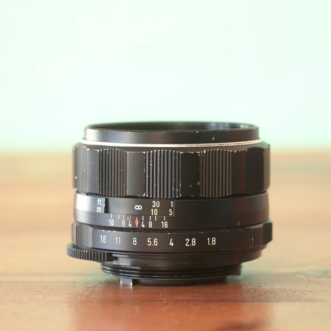 PENTAX(ペンタックス)のSuper Multi Coated TAKUMAR 55mm f1.8 #51 スマホ/家電/カメラのカメラ(レンズ(単焦点))の商品写真