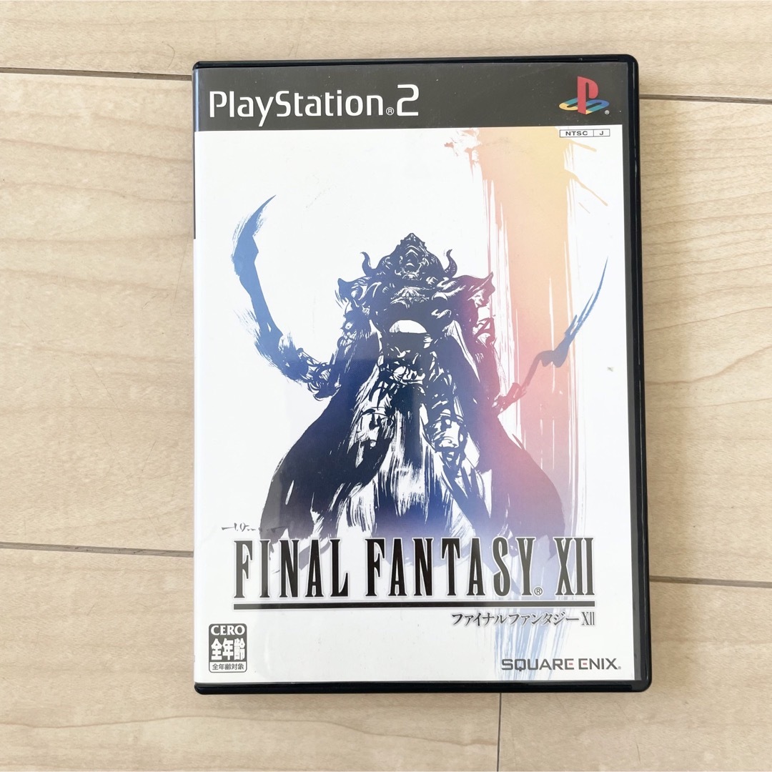 SQUARE ENIX(スクウェアエニックス)のファイナルファンタジー12  PS2ソフト プレステ2  ケース説明書付 ソフト エンタメ/ホビーのゲームソフト/ゲーム機本体(家庭用ゲームソフト)の商品写真